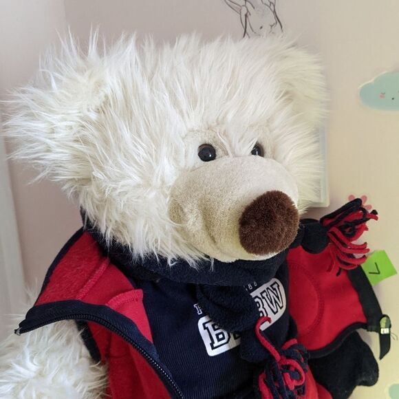 Rare Build a bear workshop bundle big teddy bear in nice outfit approx 21 in @B4 - Picture 4 of 6